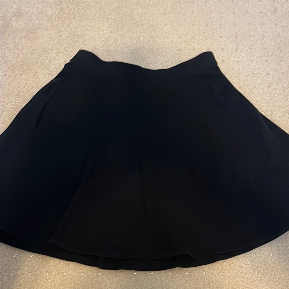 Elegant Black Women's Skater Skirt